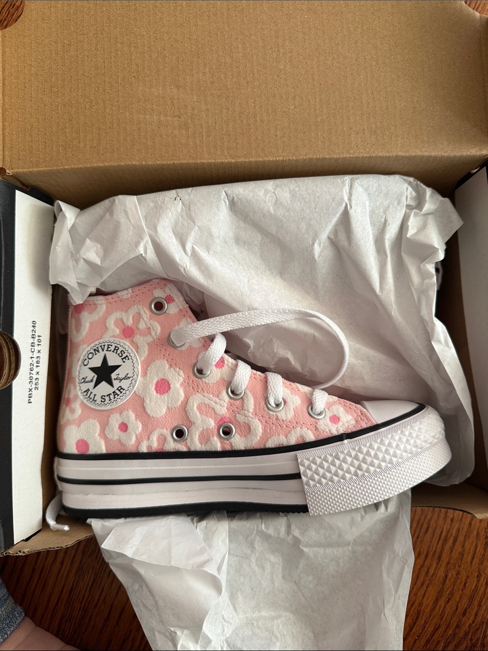 Kids' Chuck Taylor® All Star® EVA Lift Floral High Top Sneaker